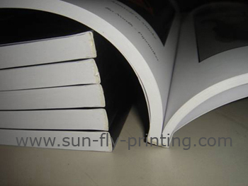 2 staples saddle stitch of china printing