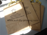 Craft paper bag printing